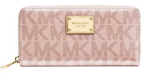 key holder wallet michael kors rosegold|Women's Rose Gold Designer Wallets .